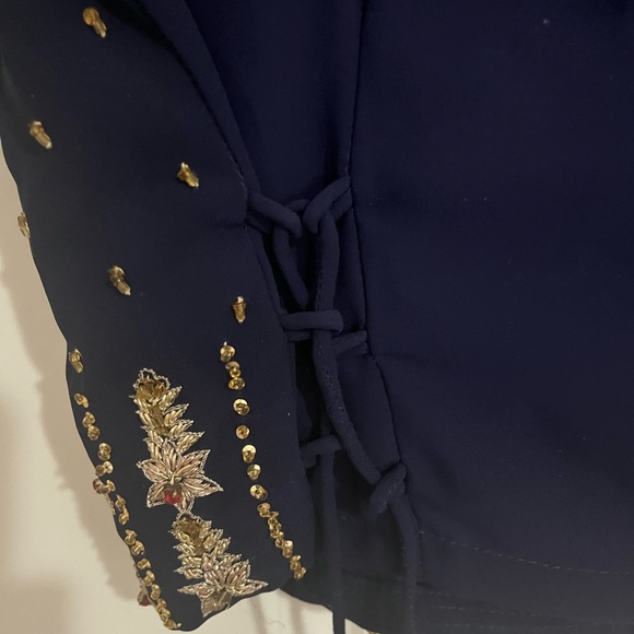 Crop top with bootcut pants indian wear - Picture 4 of 10